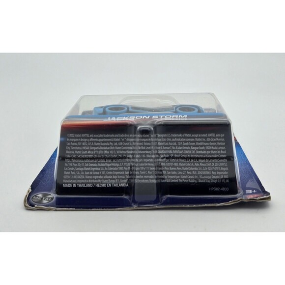 Disney Pixar Cars Glow Racer Jackson Storm Diecast Vehicle New Package Damage - Picture 5 of 6